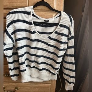 Abercrombie & fitch stripped sweater